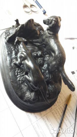 Чернильница Каслинское литье 1963г