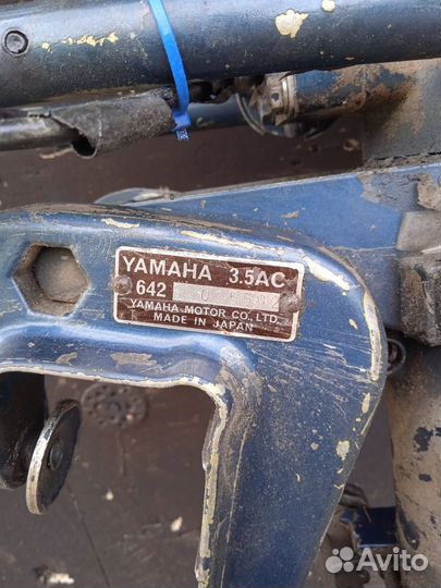 Лодочный мотор yamaha 3.5
