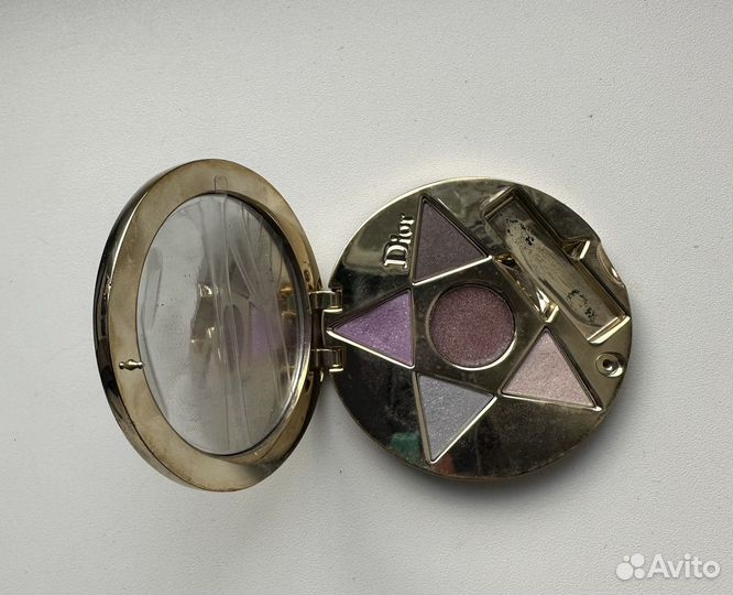 Dior lucky colours тени блеск палетка б/у