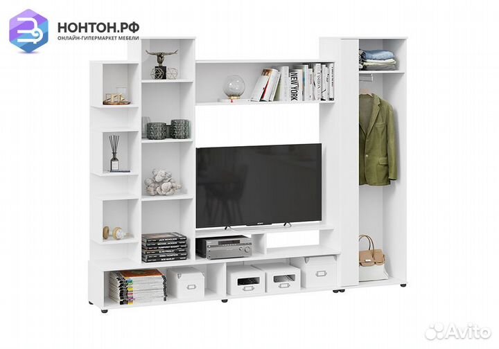 Стенка Дакота белый ясень