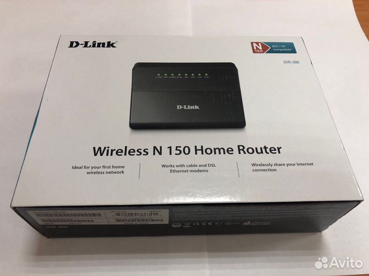 Wifi роутер D-Link DIR-300