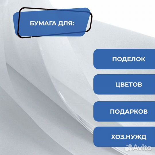 Бумага упаковочная Бумага тишьюБумага подарочная