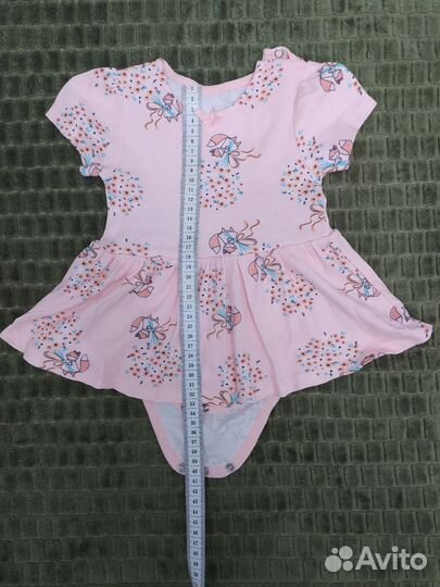 Платье Боди для девочки 68 74