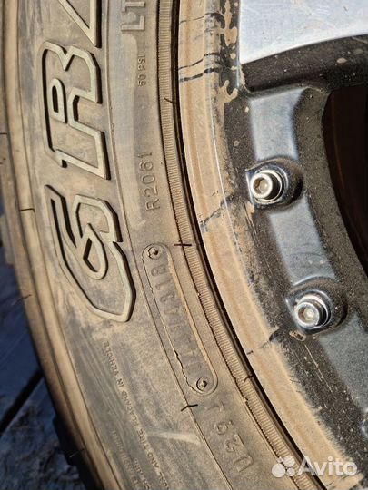 Грязевая резина на УАЗ - Dunlop Grandtrek 235/85