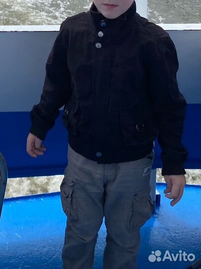 Куртка бомбер для мальчика 98-104