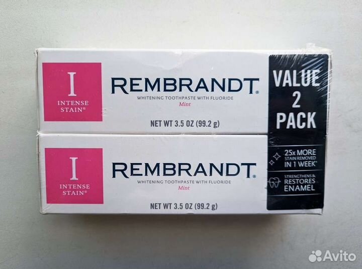 З/паста Rembrandt Intense Stain Whitening 99.2 США