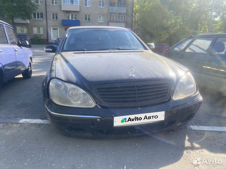 Mercedes-Benz S-класс 4.3 AT, 2001, 270 000 км