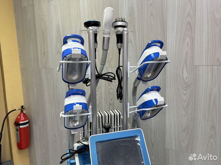 Аппарат для криолиполиза cryo S360 кавитация, рф-лифтинг, лазерный липолиз