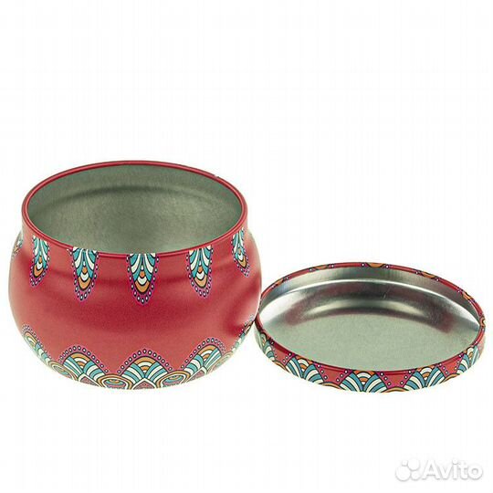 Набор 4 шт сувенирных баночек Этно 130 мл №3