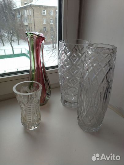 Хрусталь, карамельное стекло СССР Винтаж