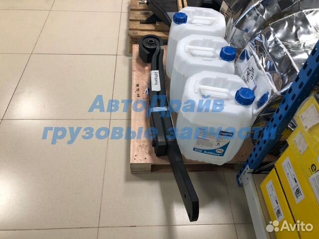 Рессора Скания 4 серия 2-х листовая левая 1769877