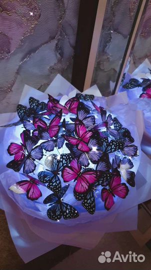 Букет из бабочек