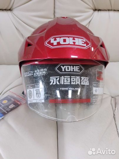 Шлем для мотоцикла взрослый