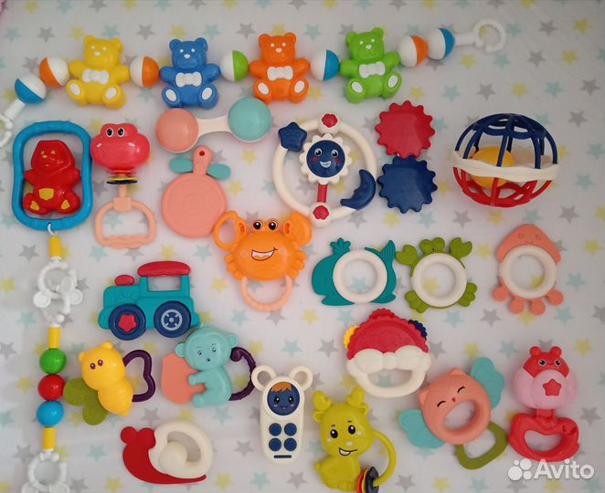 Погремушка для малышей пакетом