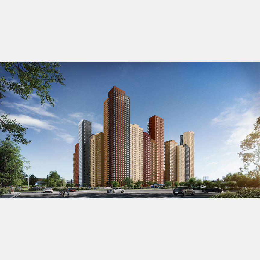 2-к. квартира, 59,8 м², 19/19 эт.