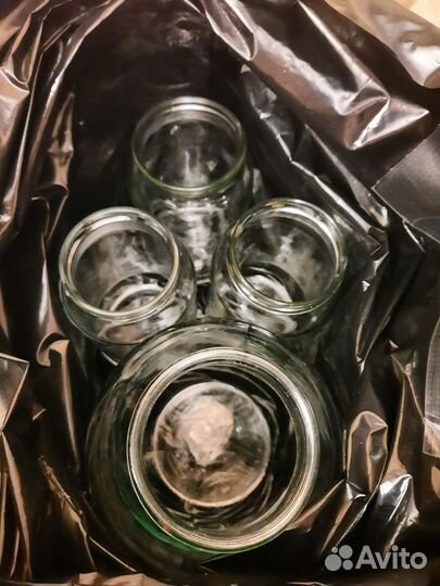 Банки стеклянные