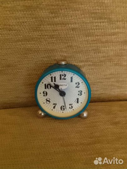 Минибудильник Ракета часы Заря Победа Восток СССР