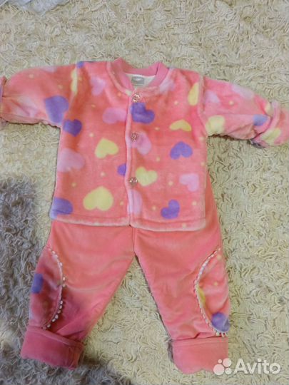 Костюмчик на девочку до 12 мес