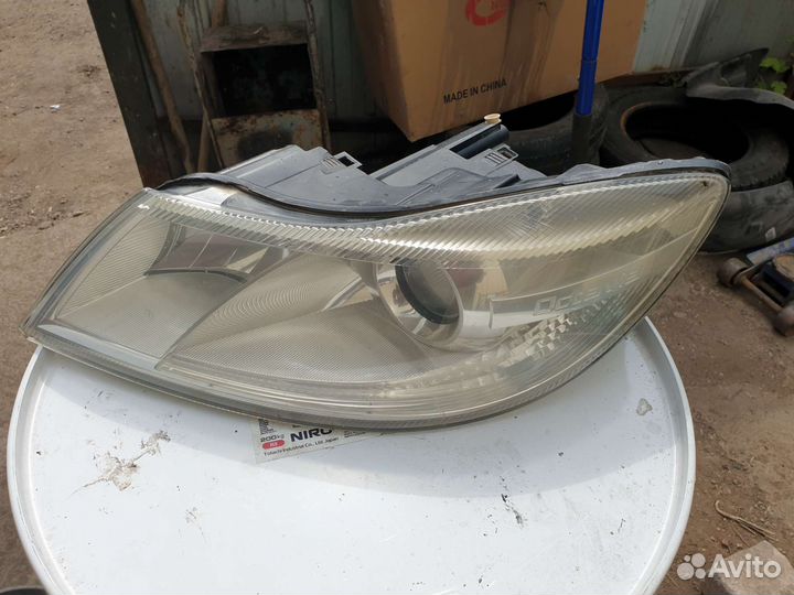 Фара передняя левая на skoda octavia a5 fl