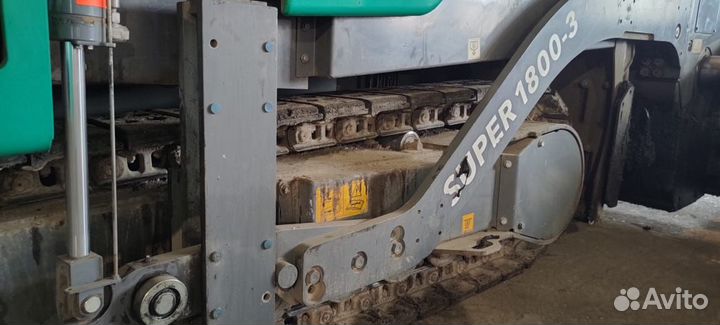 Асфальтобетоноукладчик Vogele SUPER 1800-3, 2020