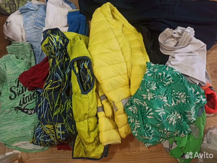 Вещи пакетом на мальчика 128 134
