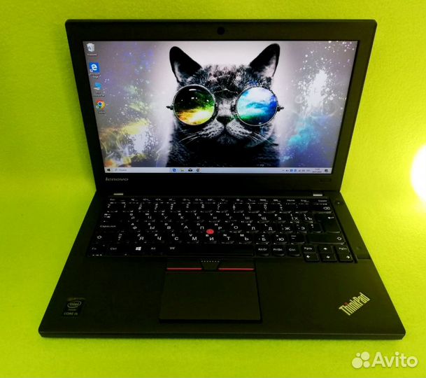 Тонкий ноутбук Lenovo X250 Core i5/Ssd 240