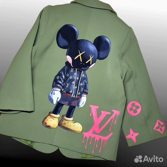 Роспись одежды и аксессуаров на заказ.Кастом