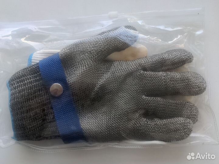 Пятипалая кольчужная перчатка «Мясник 5L»