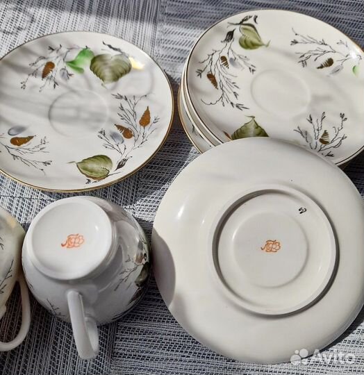 Кофейный сервиз ретро