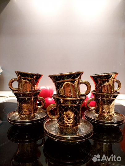 Чашка кружка с блюдцем