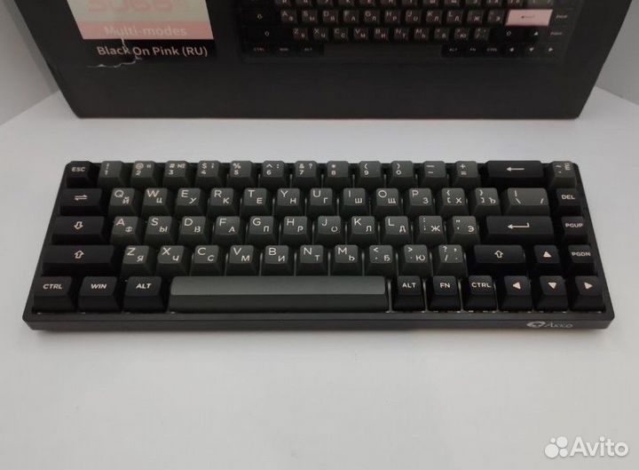 Игровая Клавиатура akko 3068B (Plus Edition, Black