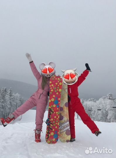 Зимний комбинезон женский 44 46