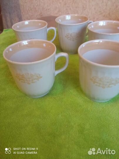 Фарфоровые кружки СССР