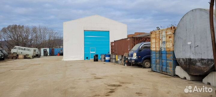 Тентовый ангар бу