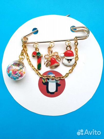 Брошь-булавочка