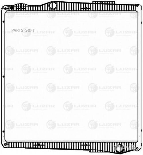 Радиатор охлаждения двигателя Scania 5 (G,R-series