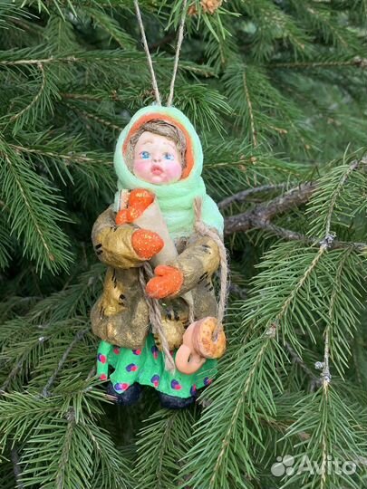 Кукоы ватные на елку