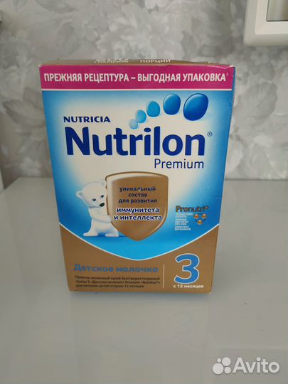 Детская молочная смесь Nutrlon premium 3 с 12 мес
