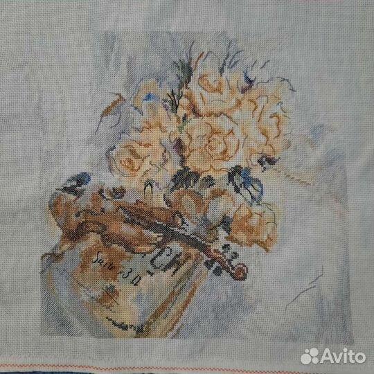 Картина вышитая крестом