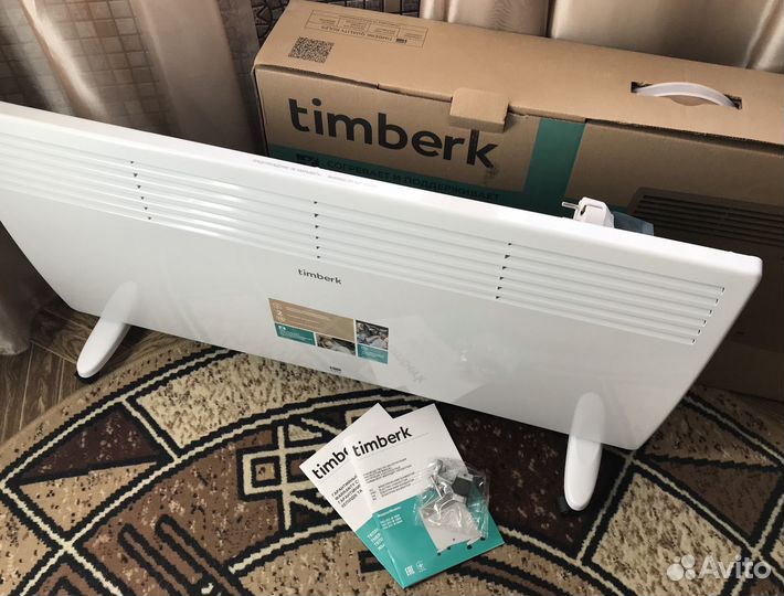 Конвектор электрический Timberk 2000Вт новый