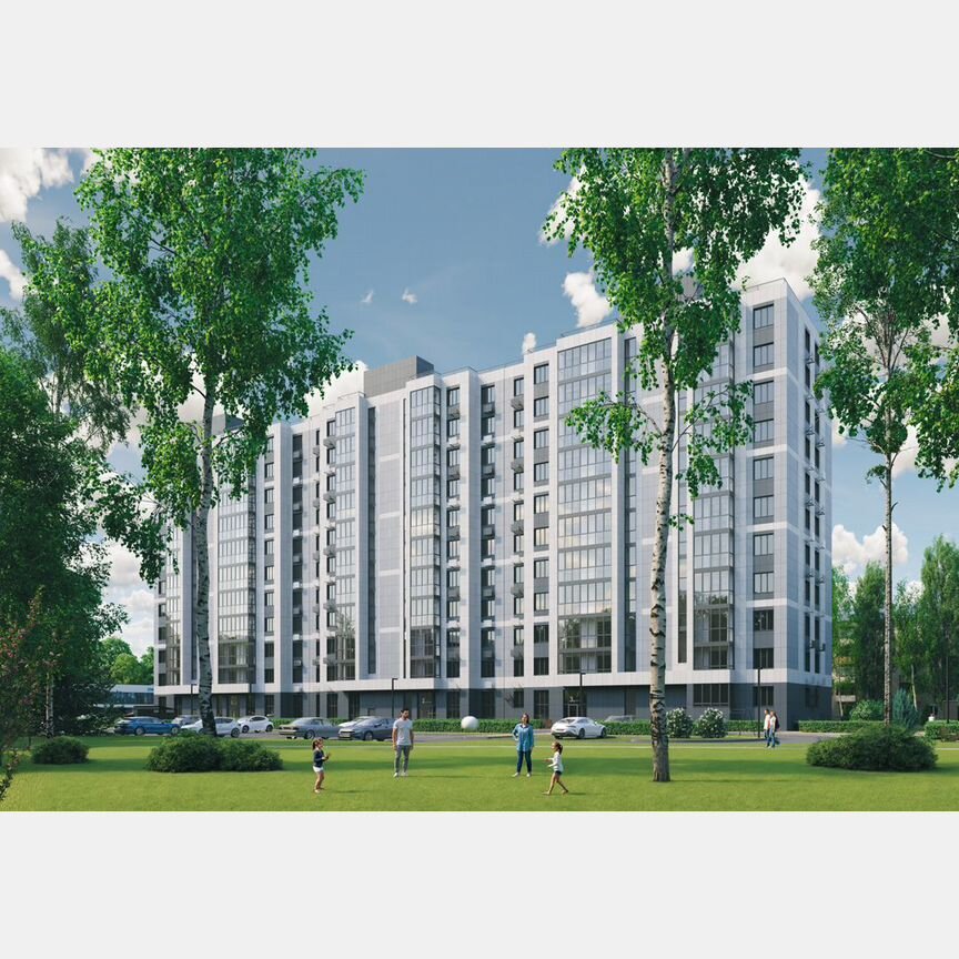 2-к. квартира, 77 м², 7/11 эт.
