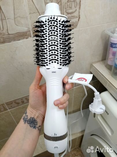 Фен щетка rowenta