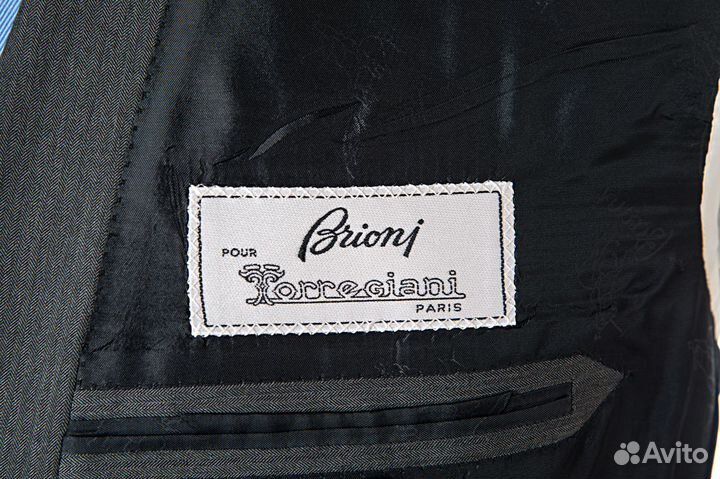 Костюм Brioni двубортный 51 6R или 52 оригинал