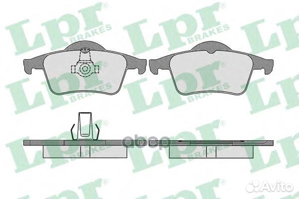 Колодки тормозные volvo S60 00/S80 98-06/V70 9