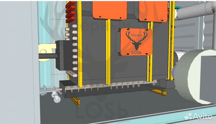 Котел пеллетный для бизнеса L 350 кВт
