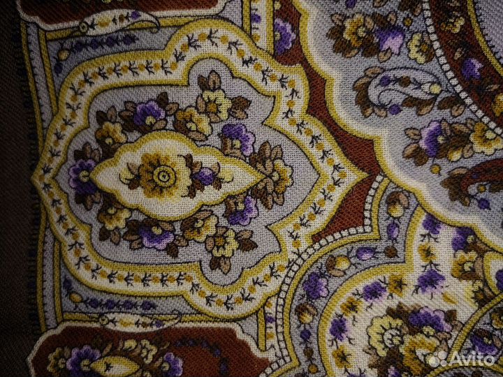 Павловопосадский платок шерсть