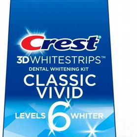 Отбеливающие полоски для зубов Crest 3D Vivid