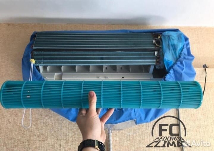 Чистка сплит систем, заправка,ремонт обслуживание