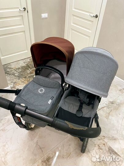 Коляска для двойни bugaboo donkey 2