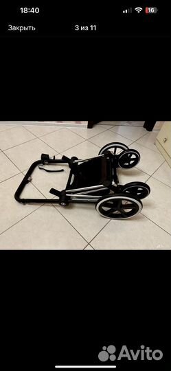 Коляска cybex priam 2 в 1